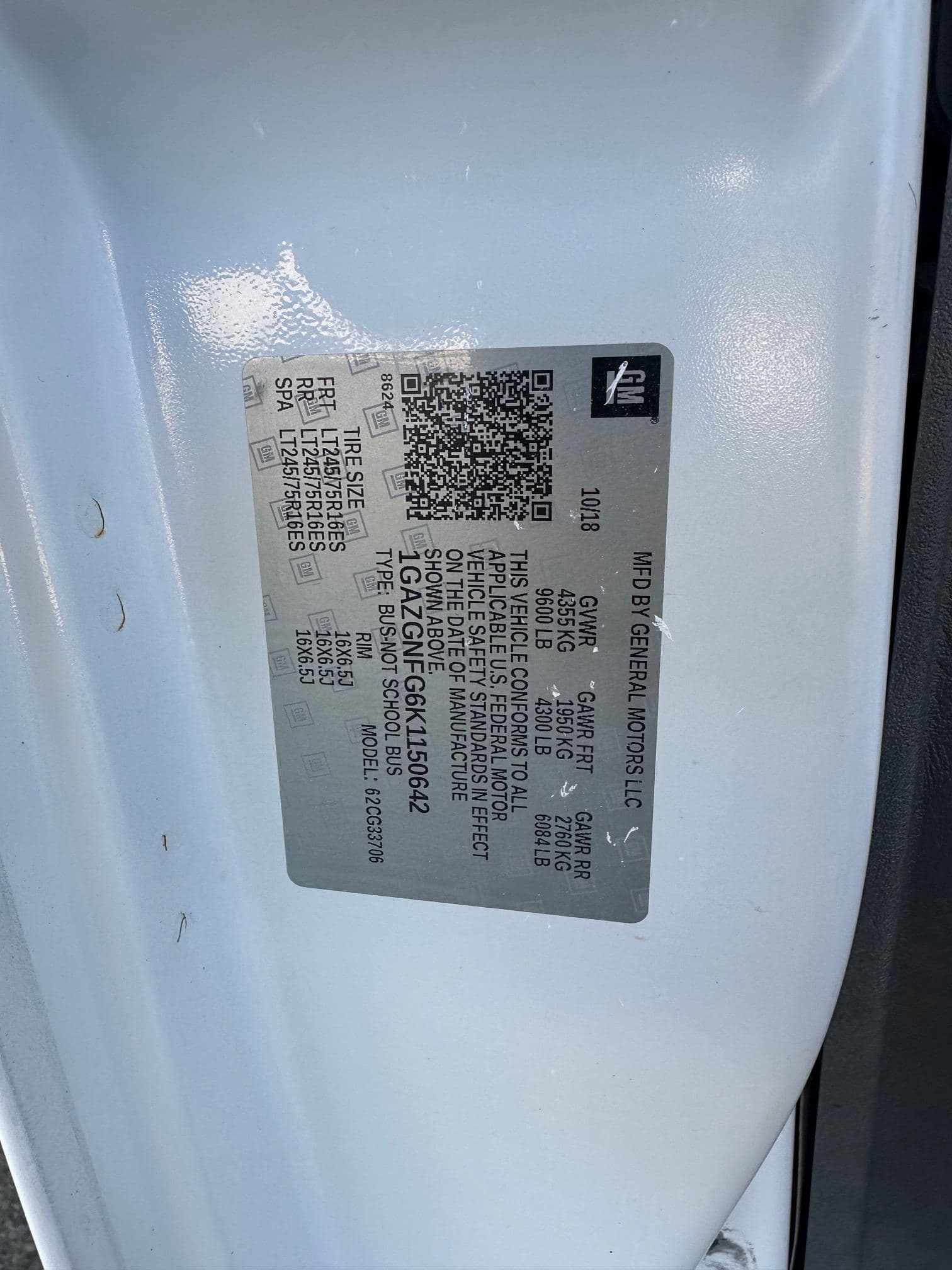 2019 CHEVROLET EXPRESS 3500 Quigley 4x4 Van 13480 image 21