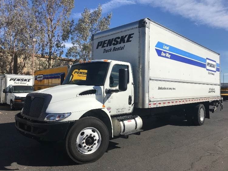 2022 International MV607 Box Truck - 220HP, 6 Speed Automatic, Roll up Door image 3