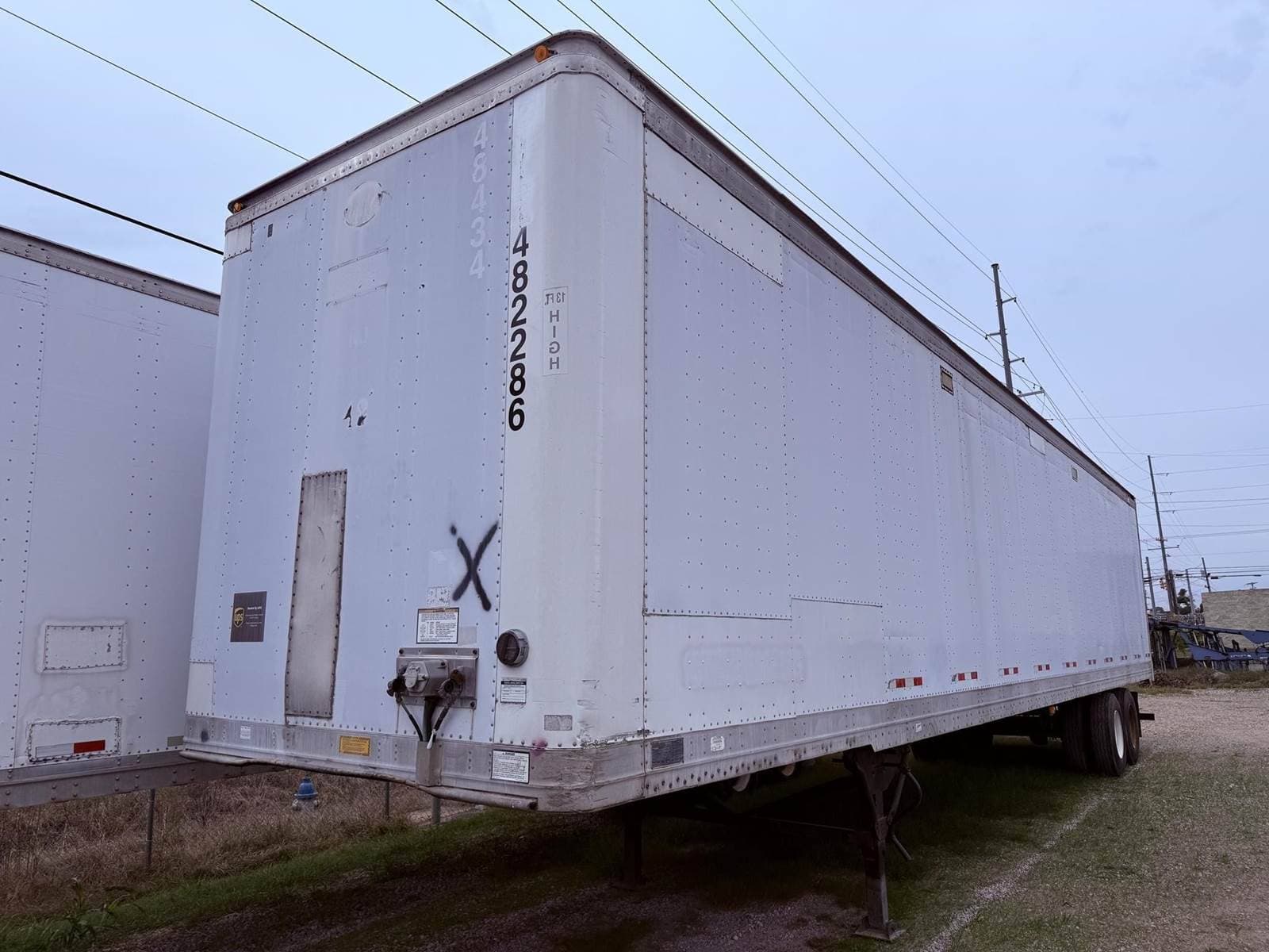 2000 Great Dane 48 ft Dry Van Trailer image 1