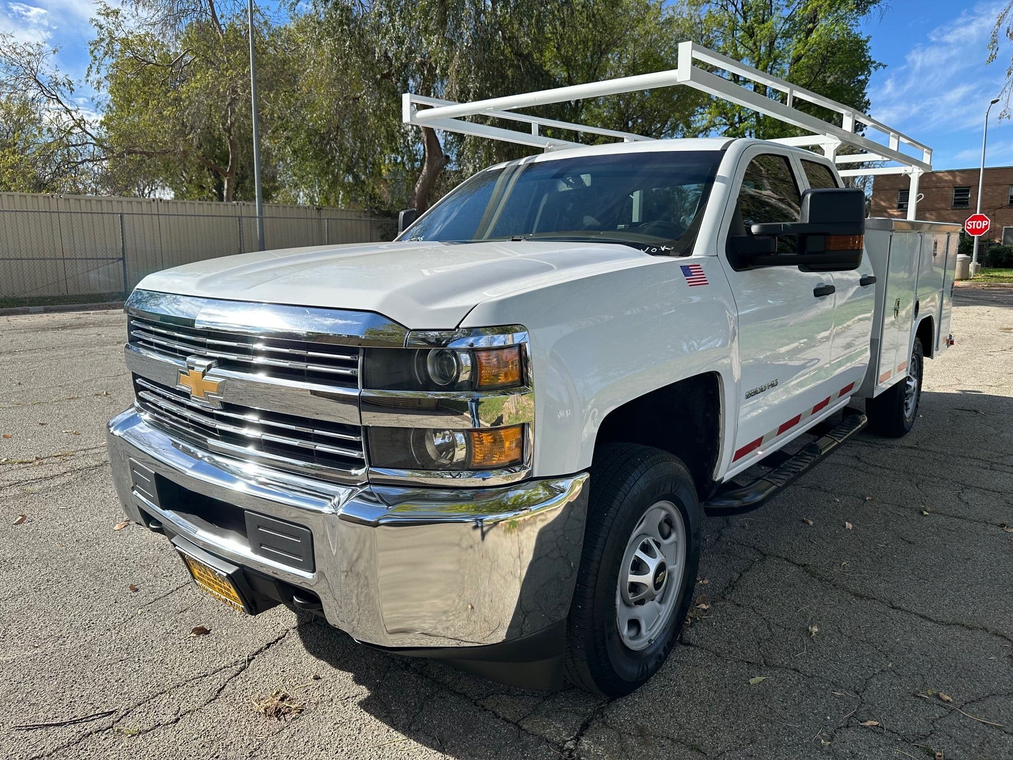 2018 CHEVROLET SILVERADO 2500HD Crew Cab Service Truck 13506 image 8