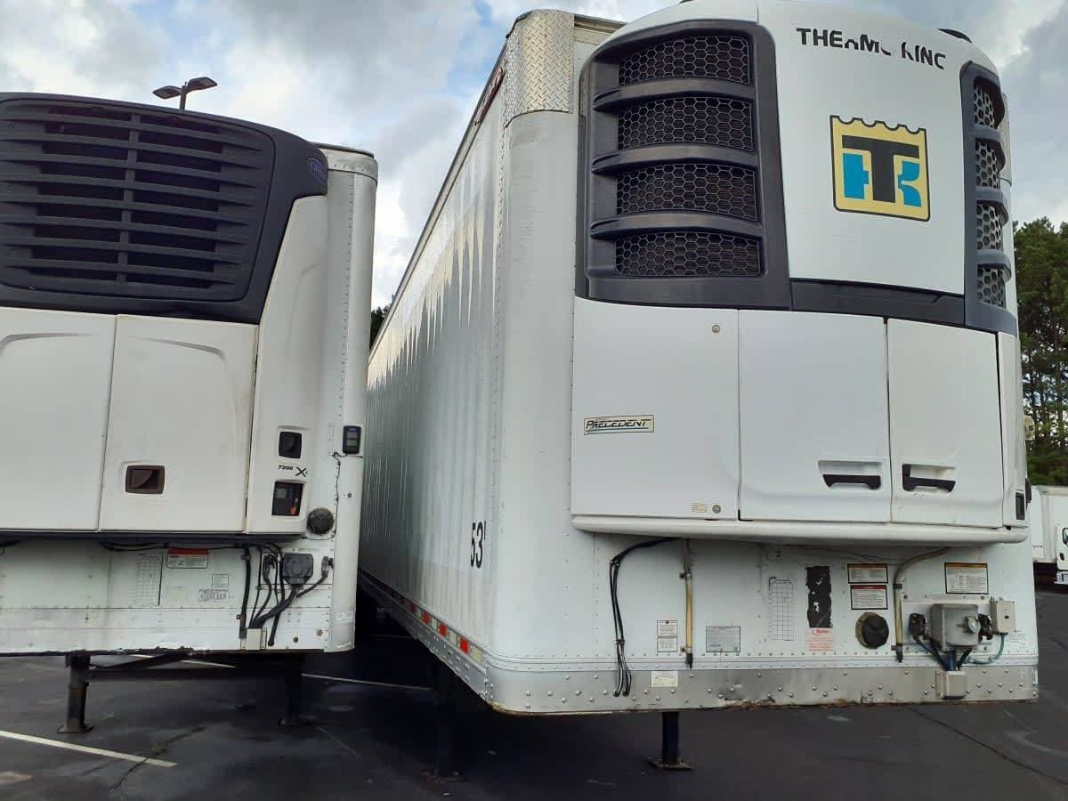 2016 Great Dane 7211TZ-1 53 ft Reefer Trailer - Single Axle, Roll up Door image 1
