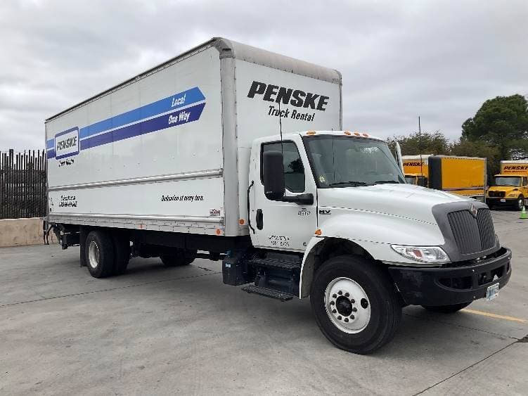 2022 International MV607 Box Truck - 220HP, 6 Speed Automatic, Roll up Door image 1