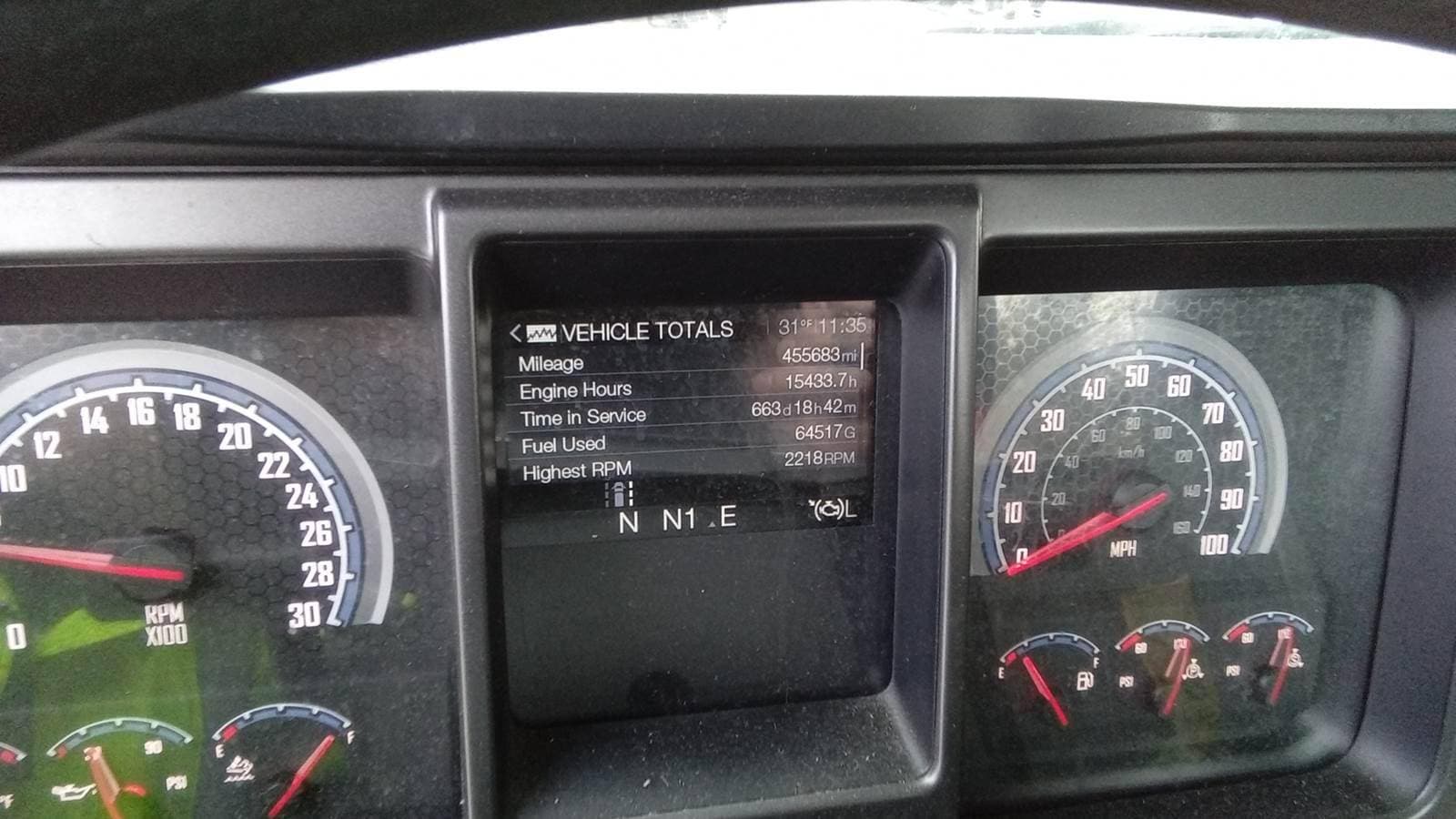 2019 Mack Anthem Single Axle Day Cab Truck - Mack MP7, Automatic image 14