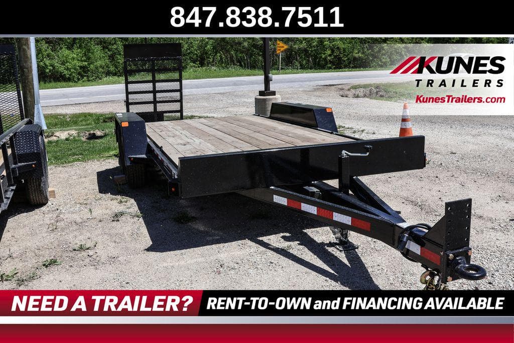 2025 Redi Haul Trailer RH12-17EB Skid Loader Eqiuiment Trailer image 1