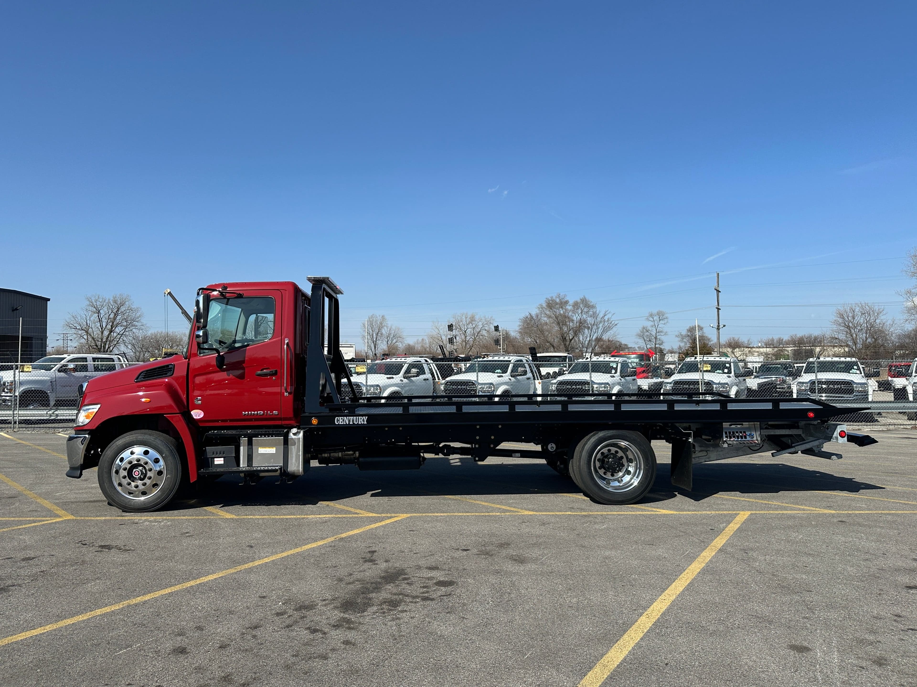 2025 Hino L6 CENTURY 21.5' STEEL CARRIER  (SK#: 6189C) image 3