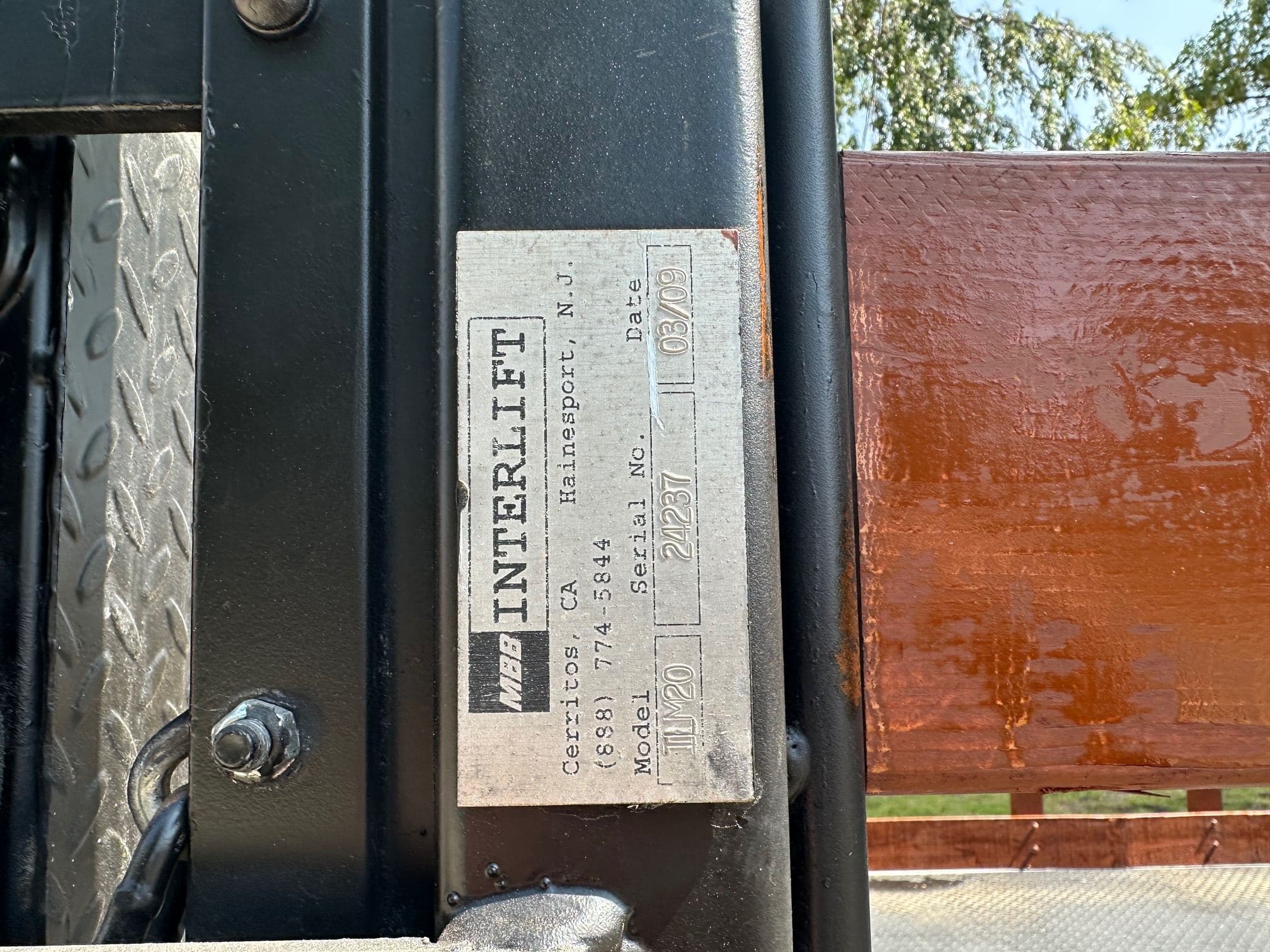 2009 FORD F450 SD Satke Bed with Liftgate 13398 image 12