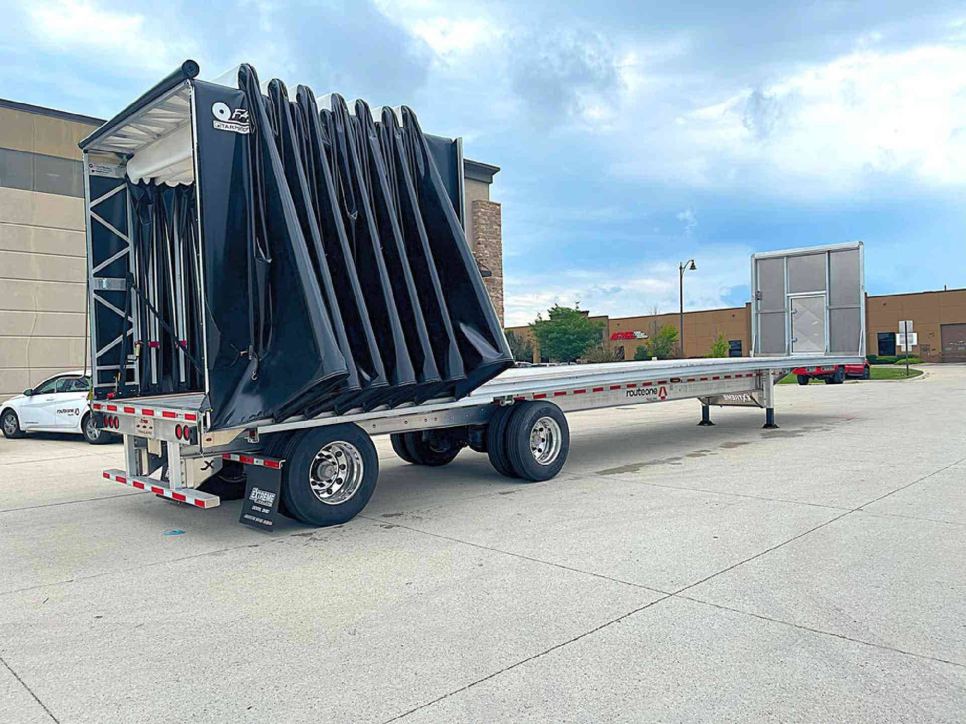 2027 Extreme XP55 Low Profile Flatbed Conestoga TarpStop image 12