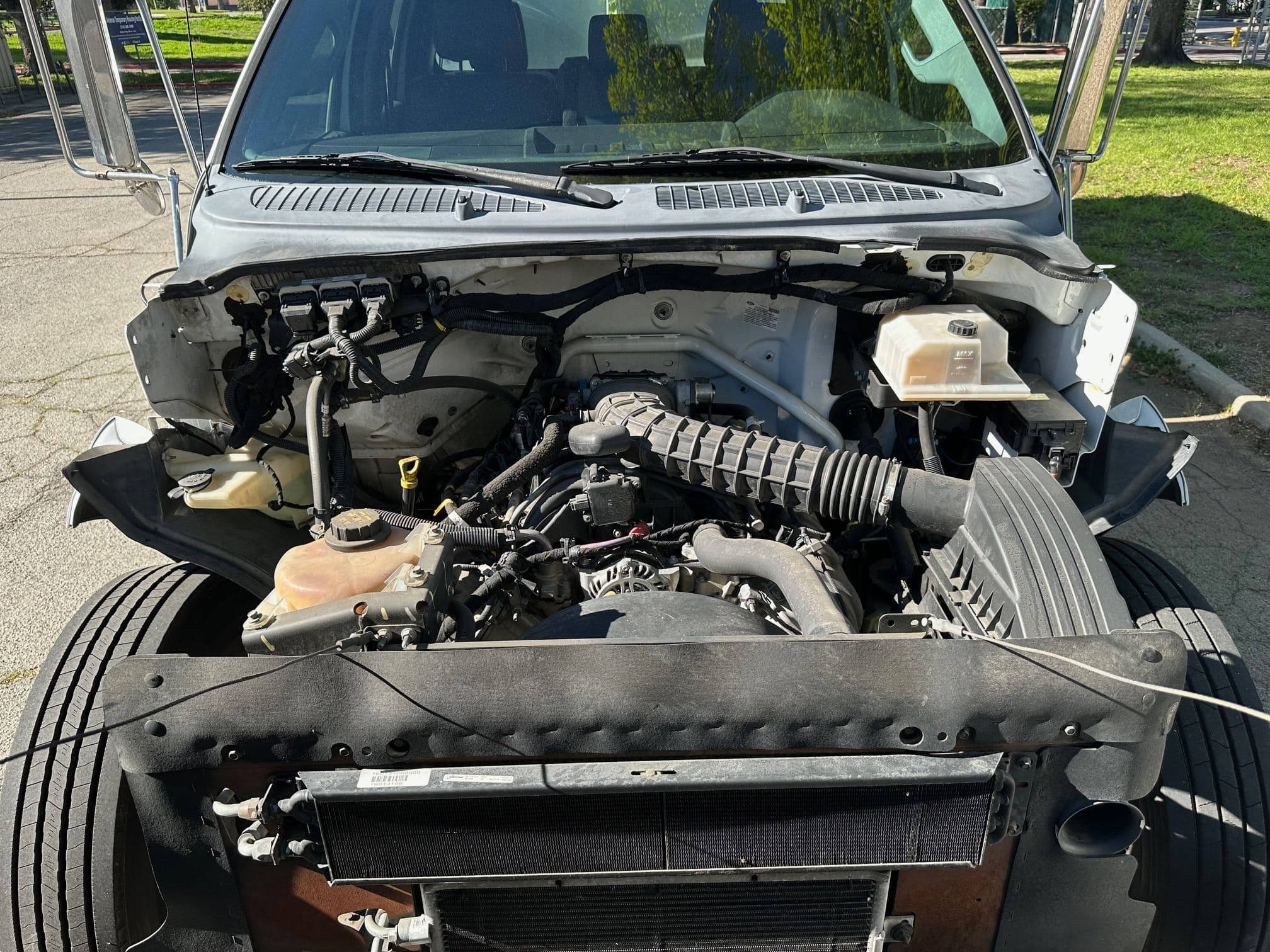 2015 FORD F650 SD Crew Cab Chipper Dump 13409 image 44