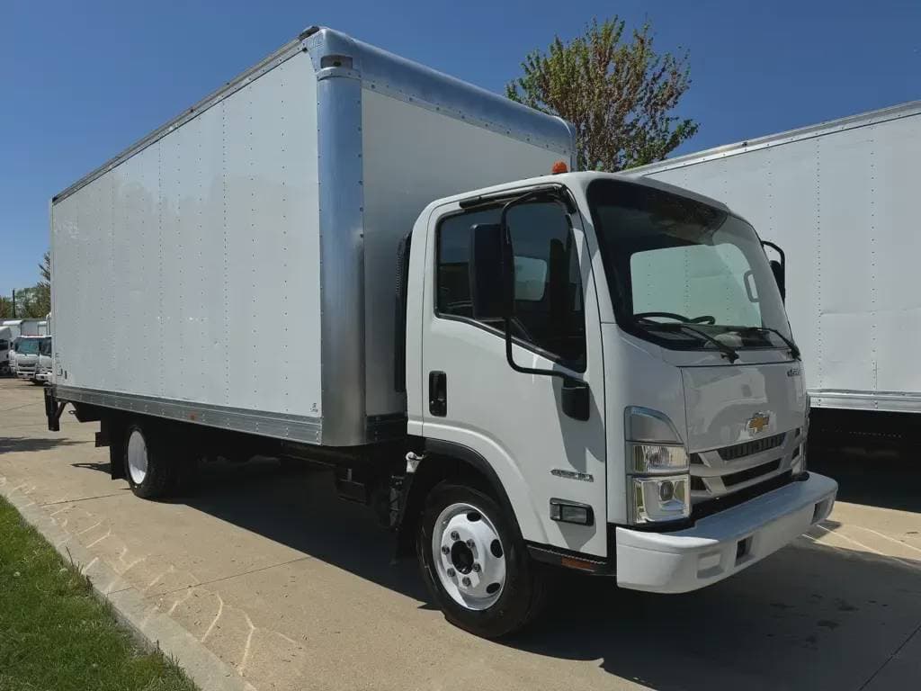 Used 2023 CHEVROLET Box Truck - Straight Truck, Moving Van, Cabover Truck - COE - NPR-HD For Sale image 1