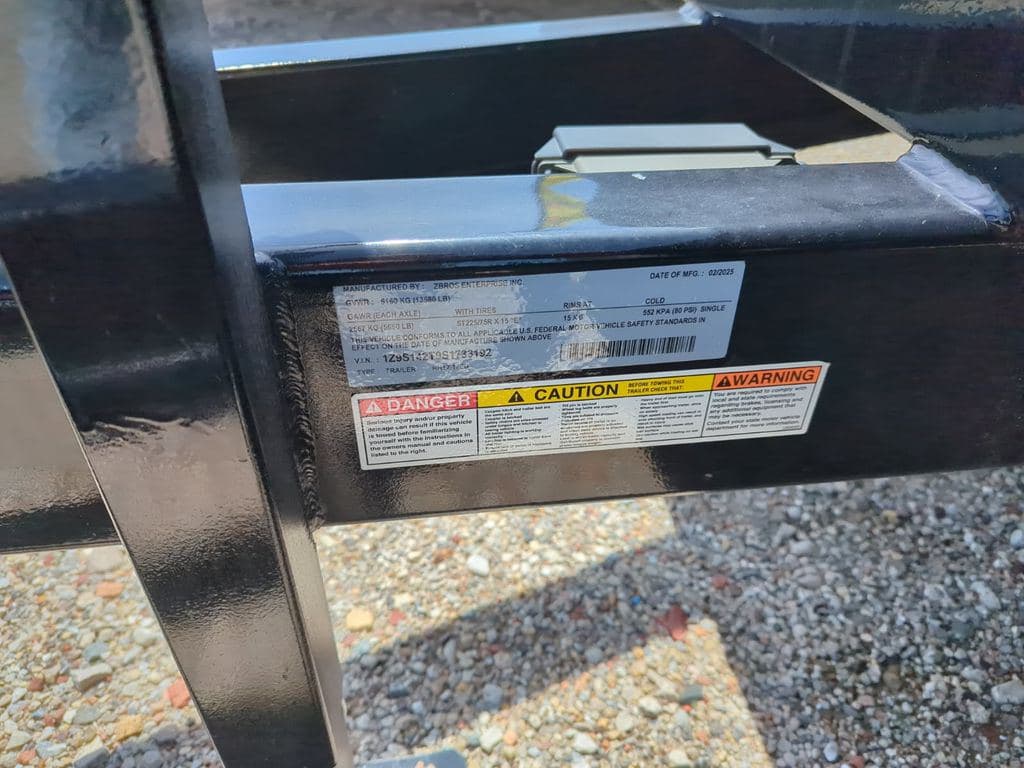 2025 RediHaul Trailer RH12-17EB Skid Loader Equipment Trailer image 3
