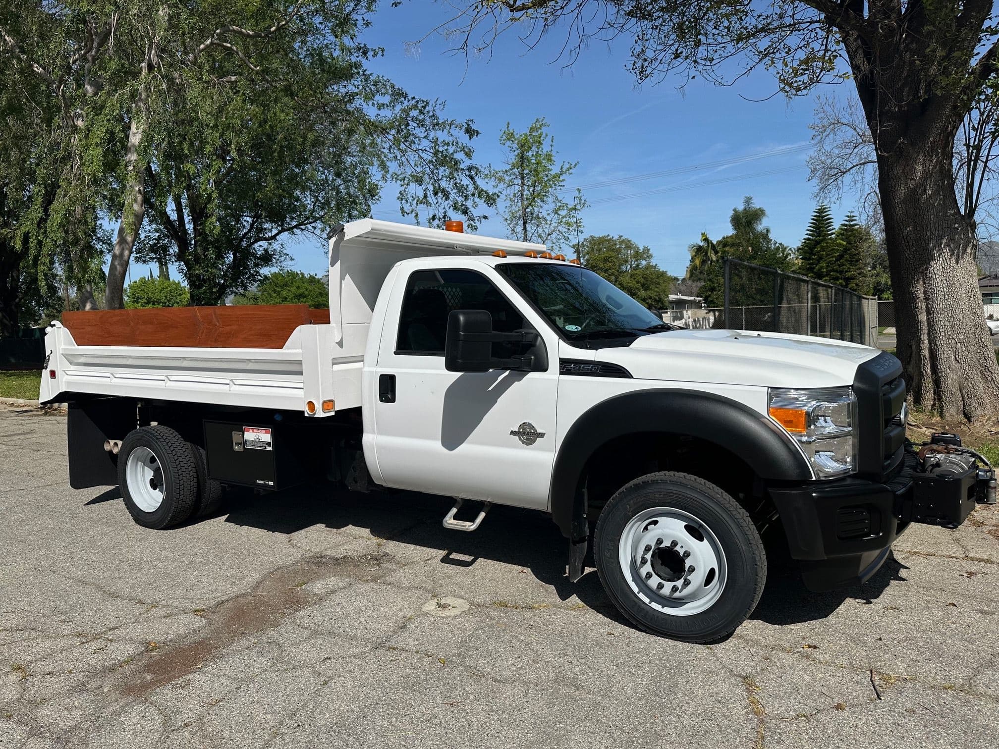 2011 Ford F-450 Gravel Dump Truck image 7