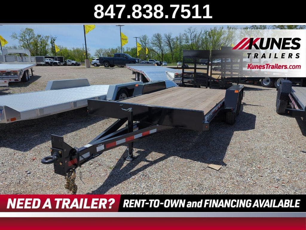 2025 RediHaul Trailer RH12-17EB Skid Loader Equipment Trailer image 1