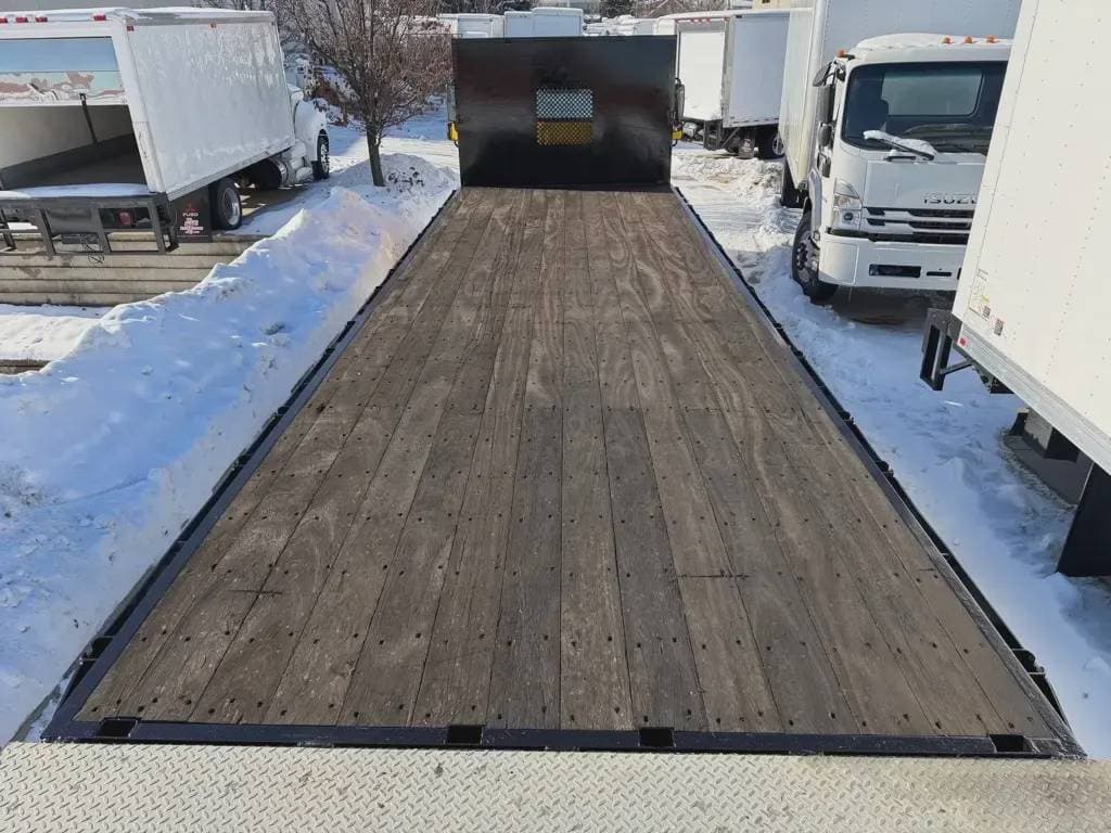 Used 2018 FREIGHTLINER Flatbed Truck, Stake Bed, Contractor Truck - BUSINESS CLASS M2 106 For Sale image 6
