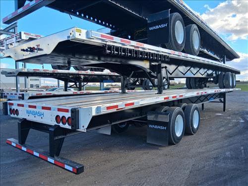 2027 WABASH 53' COMBO FLATBED - REAR AXLE SLIDE image 7