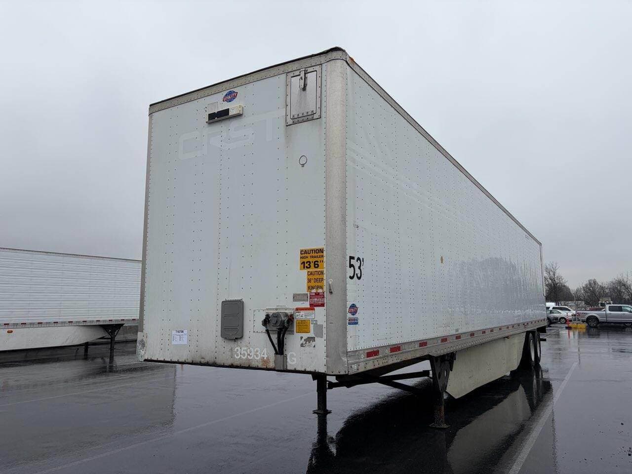 2017 Utility 53` Dry Van Trailer image 2