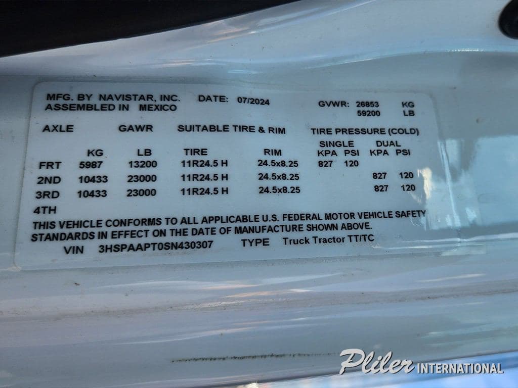2025 INTERNATIONAL HX SN430307 image 13