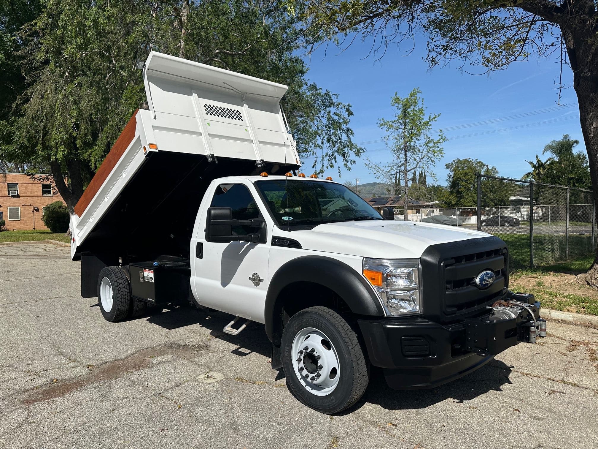 2011 Ford F-450 Gravel Dump Truck image 1