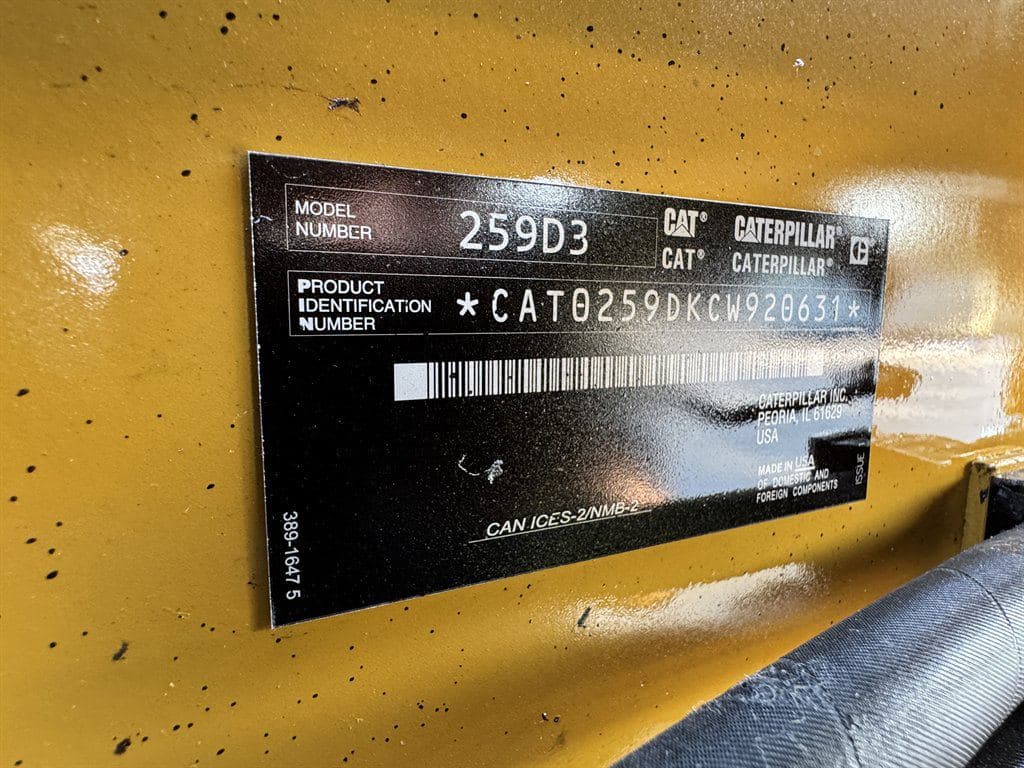 2022 Caterpillar 259d3 image 37
