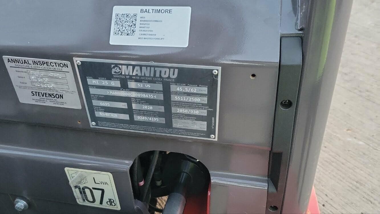 2023 MANITOU MI25G FL8435 image 7