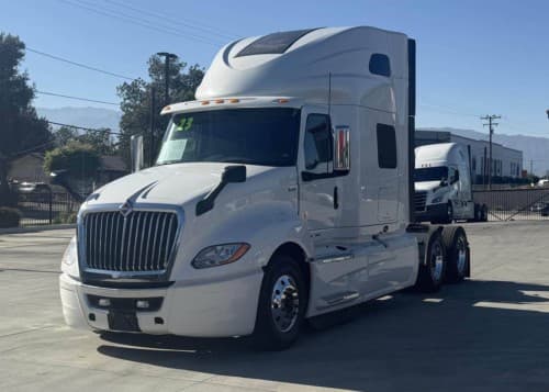 2023 International LT Sleeper Semi Truck - Raised Roof Sleeper, Cummins 450HP, 12 Speed Automatic