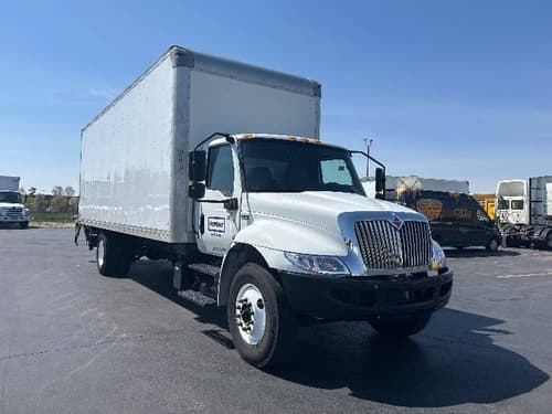 2022 International MV607 Box Truck - 220HP, 6 Speed Automatic, Roll up Door