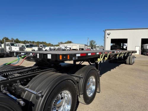 Used 2024 FONTAINE 53-90 EXTENDABLE FLATBED Flatbed Trailer in Longview, TX