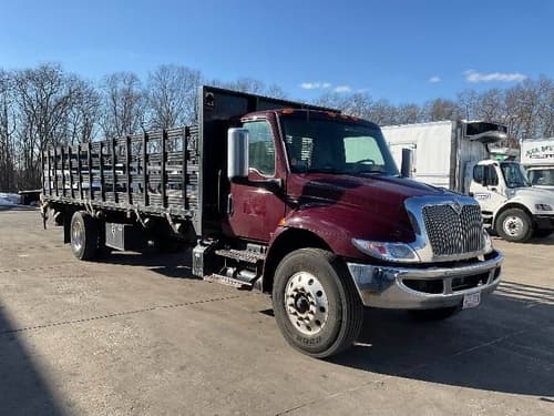 2022 International MV607 Flatbed Truck - 260HP, 6 Speed Automatic