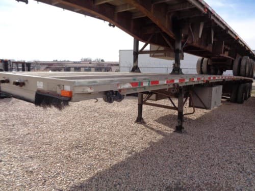 2005 Great Dane 48x102 Combination Flatbed Trailer - Air Ride