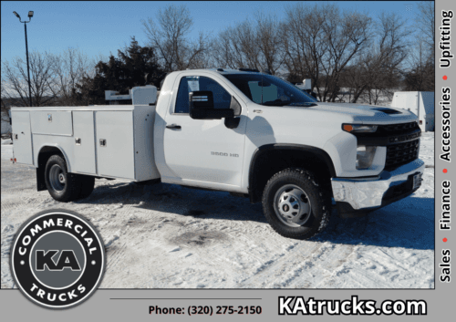 2022 Chevrolet Silverado 3500 HD - Service Utility Truck - 4WD 6.6L V8 Duramax