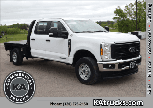 2024 Ford F350 XL - 8ft Flatbed - 4WD 6.7L V8 Power Stroke