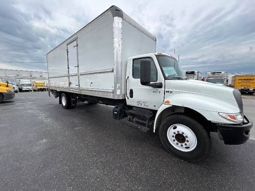 2022 International MV607 Box Truck - 220HP, 6 Speed Automatic, Roll up Door