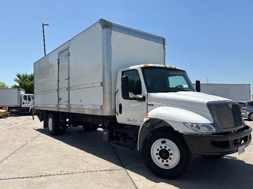 2022 International MV607 Box Truck - 220HP, 6 Speed Automatic, Roll up Door