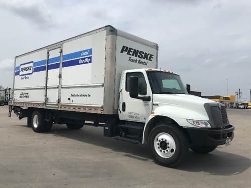 2022 International MV607 Box Truck - 220HP, 6 Speed Automatic, Roll up Door