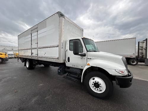 2022 International MV607 Box Truck - 220HP, 6 Speed Automatic, Roll up Door