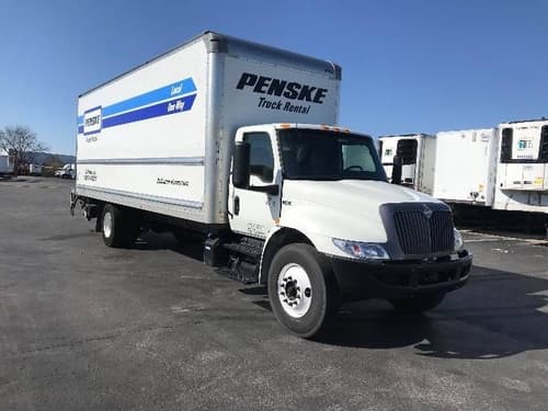 2022 International MV607 Box Truck - 220HP, 6 Speed Automatic, Roll up Door