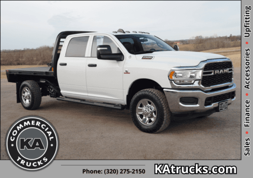 2024 RAM 2500 Tradesman - 8ft Flatbed - 4WD 6.7L I6 Cummins