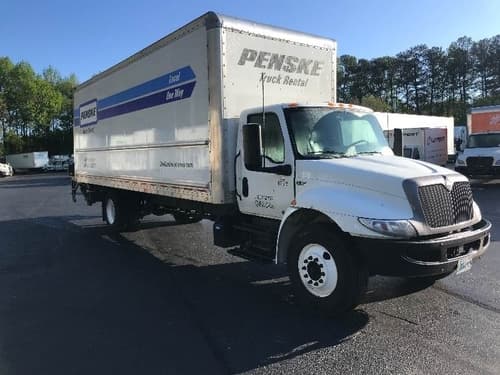 2022 International MV607 Box Truck - 220HP, 6 Speed Automatic, Roll up Door