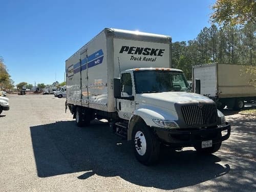 2022 International MV607 Box Truck - 220HP, 6 Speed Automatic, Roll up Door