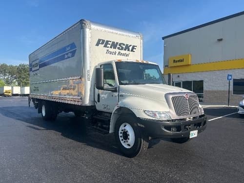 2022 International MV607 Box Truck - 220HP, 6 Speed Automatic, Roll up Door