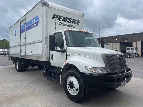 2022 International MV607 Box Truck - 220HP, 6 Speed Automatic, Roll up Door