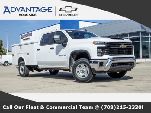 2024 Chevrolet Silverado 2500HD Work Truck 8' Aluminum Flip Top Service Body