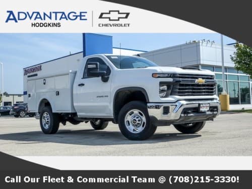 2024 Chevrolet Silverado 2500HD Work Truck 8' Flip Top Service Body