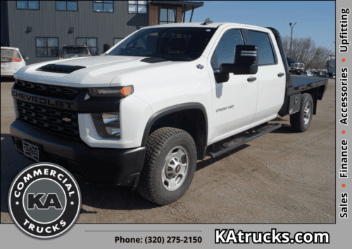 2023 Chevrolet Silverado 2500 WT - 8ft Flatbed - 4WD 6.6L V8
