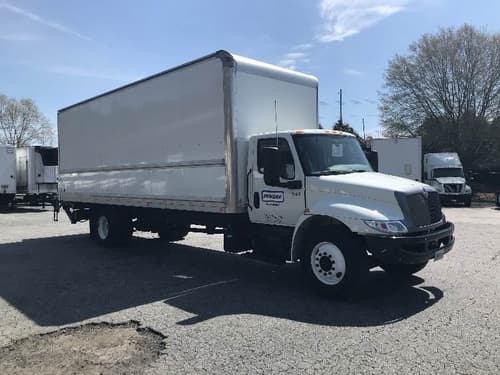 2022 International MV607 Box Truck - 220HP, 6 Speed Automatic, Roll up Door
