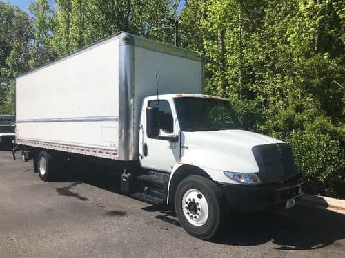 2022 International MV607 Box Truck - 220HP, 6 Speed Automatic, Roll up Door