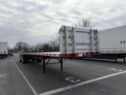 2016 Fontaine 48x102 Combination Flatbed Trailer - Air Ride, Fixed Axle