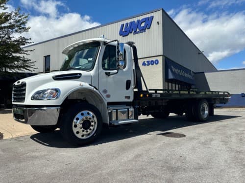 2025 Freightliner M2 106 Medium Duty WITH A CENTURY 21.5' STEEL CARRIER  (SK#: 6257C) 