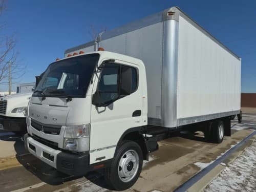 Used 2021 MITSUBISHI FUSO Box Truck - Straight Truck, Moving Van, Cabover Truck - COE - FE180G For Sale