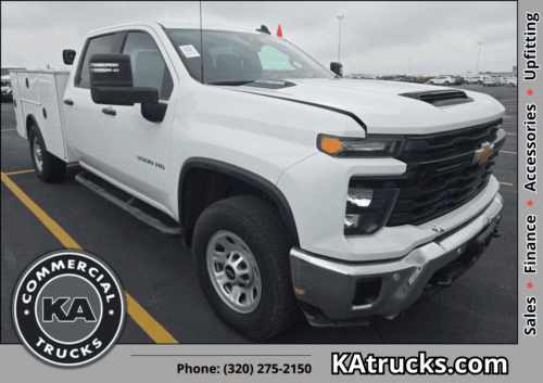 2025 Chevrolet Silverado 3500 - Service Utility Truck - 4WD 6.6L V8 Duramax