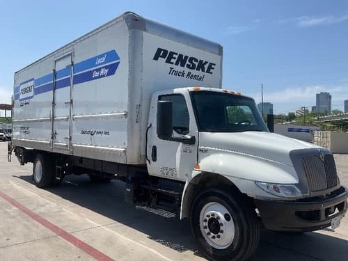 2022 International MV607 Box Truck - 220HP, 6 Speed Automatic, Roll up Door